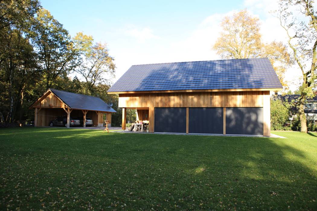 Woning te Nijverdal, Hoogsteder Architecten Hoogsteder Architecten Maisons rurales Bois Effet bois