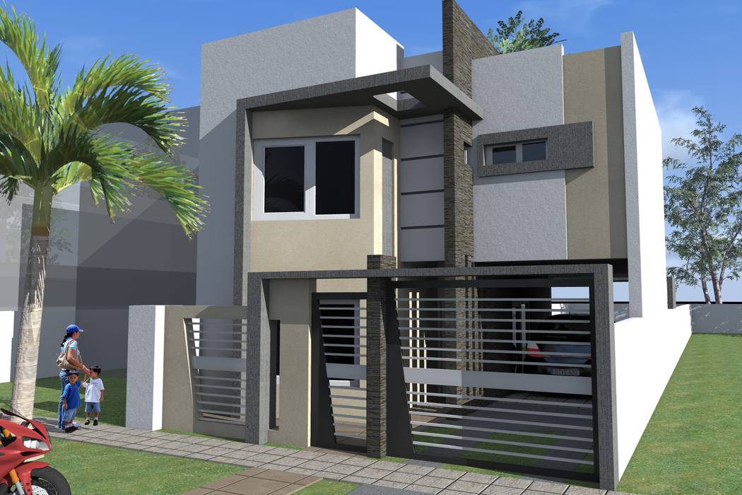 Fachada casas modernas: ideas, imágenes y decoración de nla
