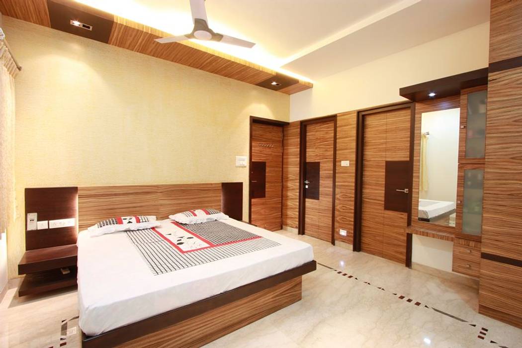 Bedroom Ansari Architects Modern style bedroom