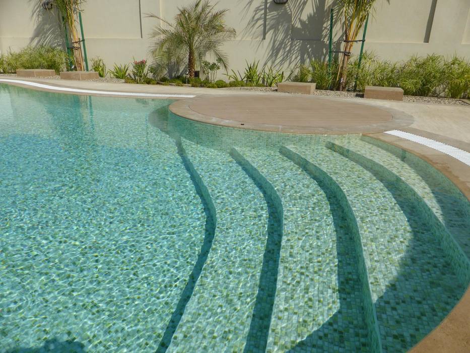 Pools | MOSAICS , Kerion Ceramics Kerion Ceramics Modern pool Ceramic Pool