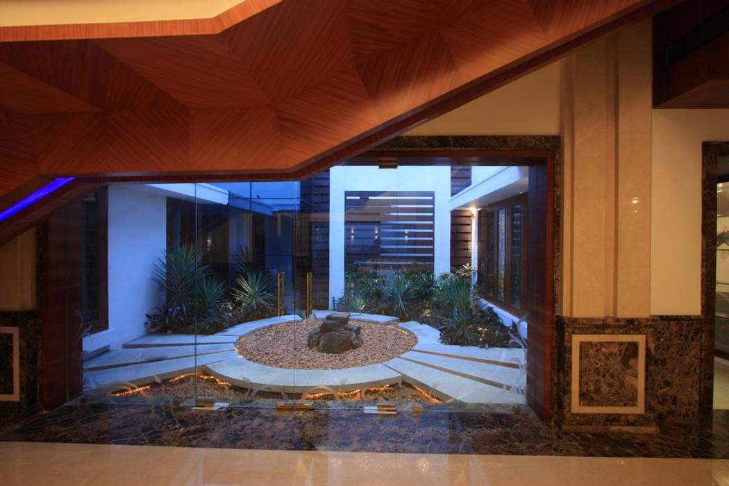 Courtyard Ansari Architects Modern garden