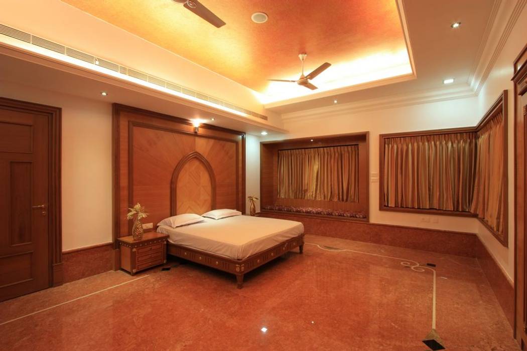 Master bedroom Ansari Architects Modern style bedroom