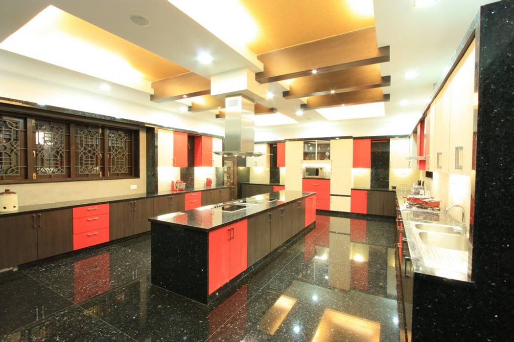 kitchen Ansari Architects Modern kitchen