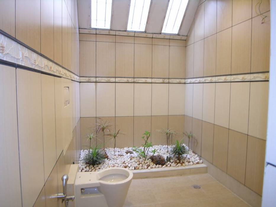 Powder room Ansari Architects 現代浴室設計點子、靈感&圖片