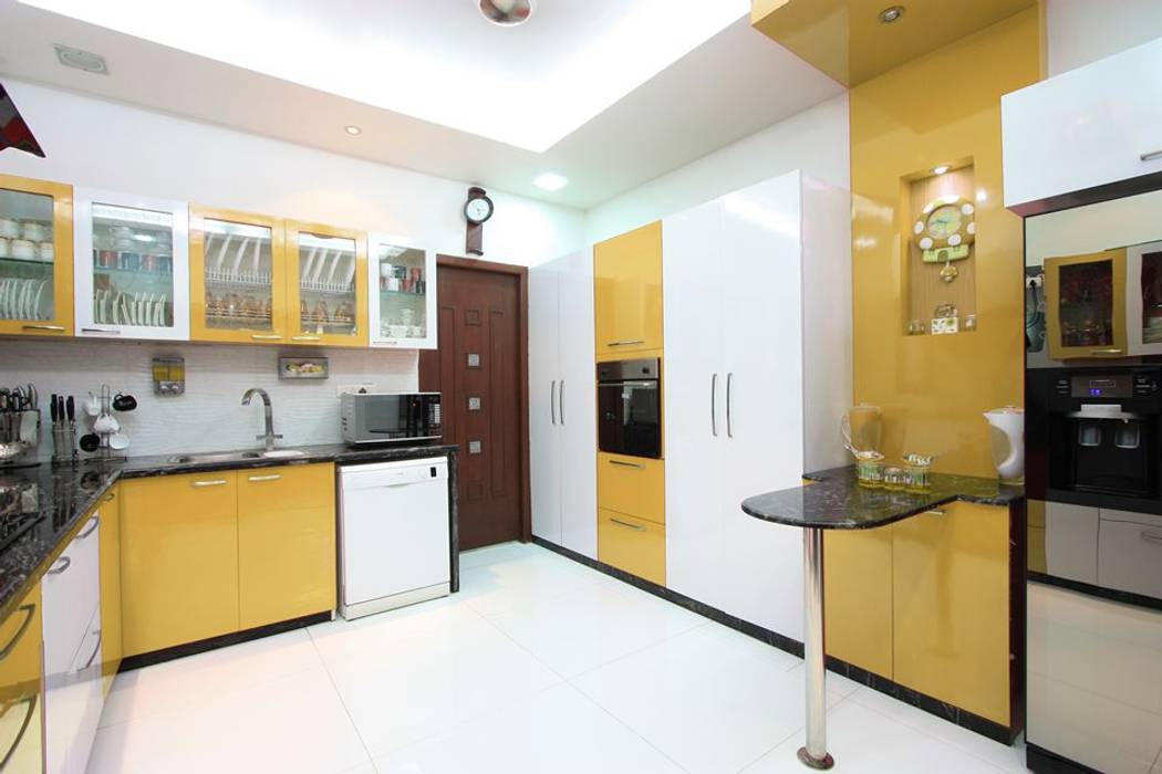 Kitchen Ansari Architects Modern kitchen Cabinetry,Furniture,Countertop,Property,Kitchen appliance,Kitchen,Home appliance,Houseplant,Lighting,Building