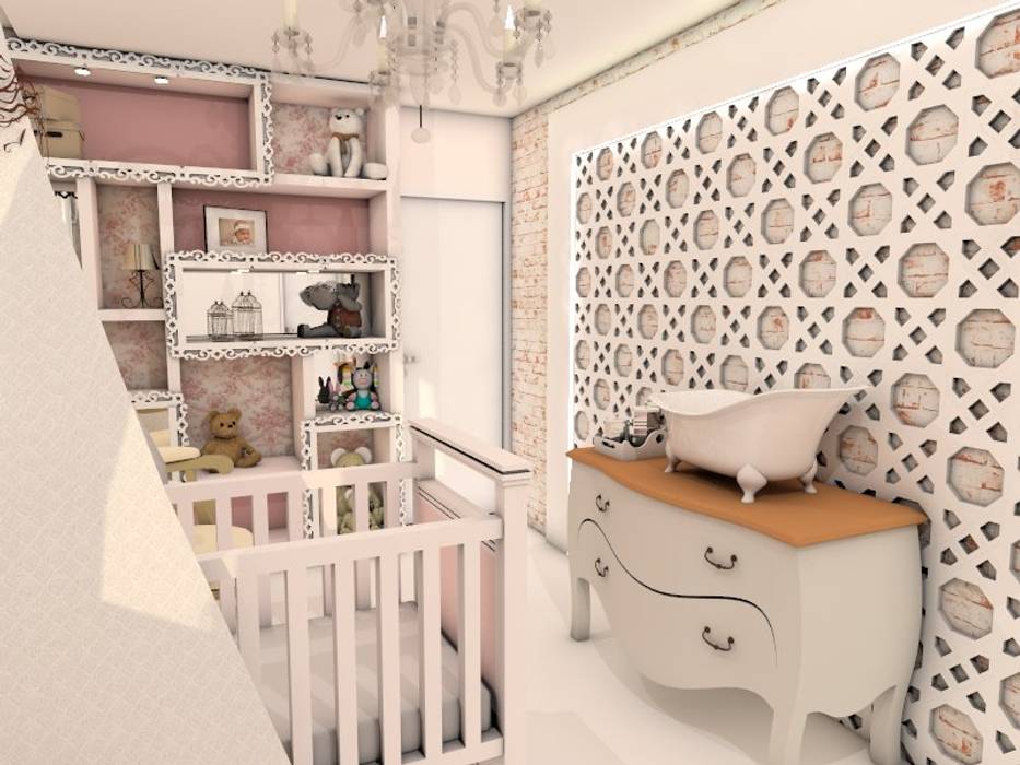Suite do Bebê Deise Luna Arquitetura Quarto infantil clássico Acessórios e Decoração