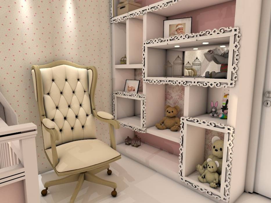 Suite do Bebê, Deise Luna Arquitetura Deise Luna Arquitetura Classic style nursery/kids room Accessories & decoration