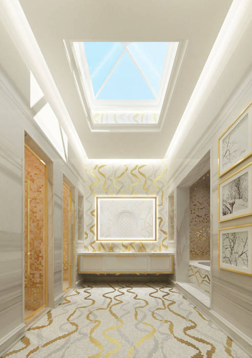 Interior Design & Architecture by IONS DESIGN Dubai,UAE, IONS DESIGN IONS DESIGN Classic style bathrooms
