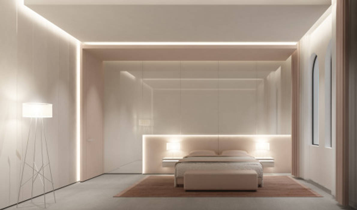 Interior Design & Architecture by IONS DESIGN Dubai,UAE, IONS DESIGN IONS DESIGN Modern style bedroom