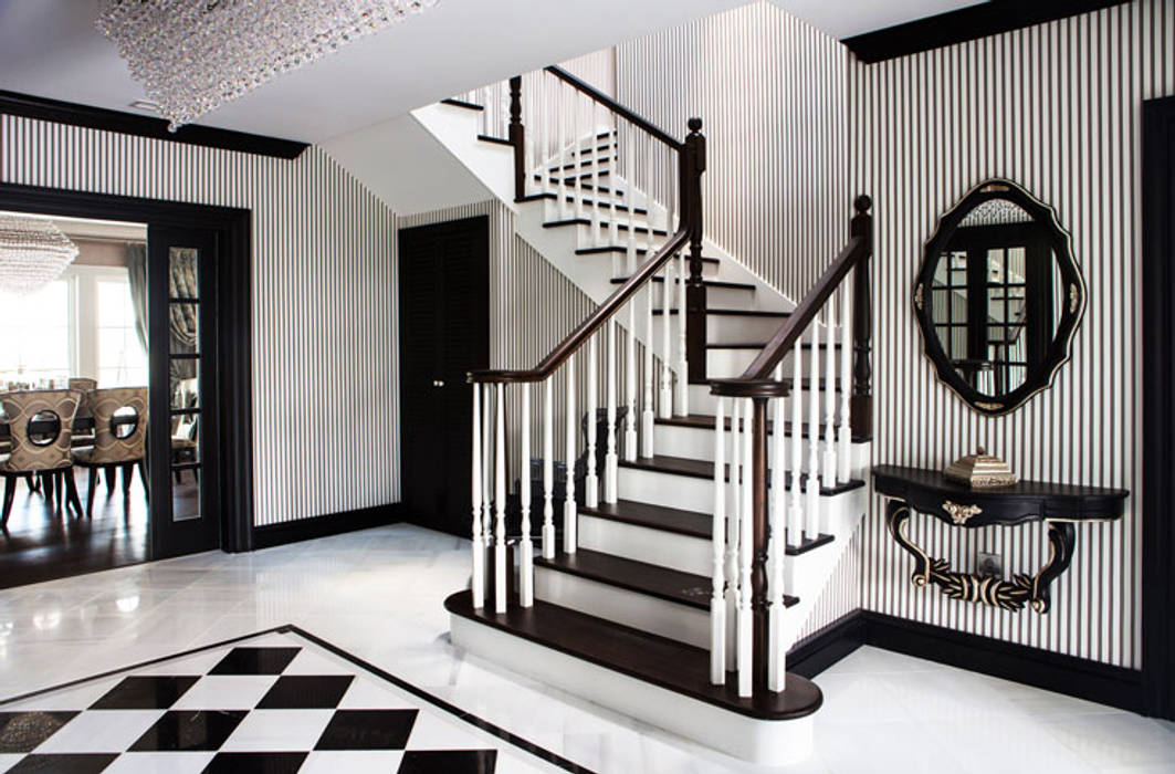 homify Classic style corridor, hallway and stairs