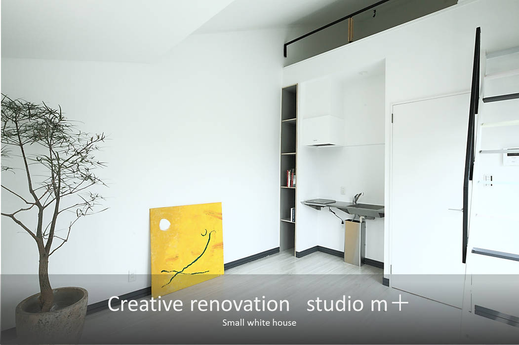 大阪賃貸リノベーション studio m+ by masato fujii モダンデザインの ダイニング 大阪賃貸リノベーション