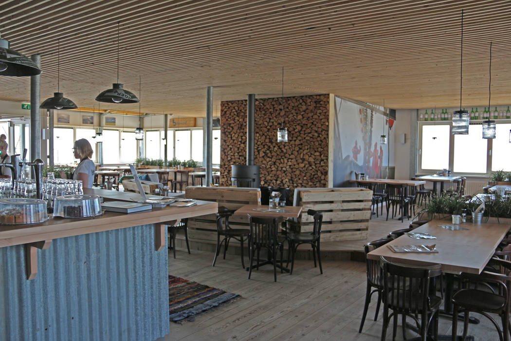 Inrichting brouw strandtent, Woon Architecten Woon Architecten