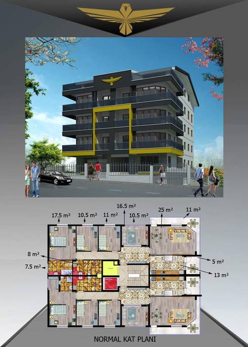 Efser Apartmanı , Hem Grup Hem Grup Modern Bahçe Aluminyum/Çinko Aksesuarlar & Dekorasyon