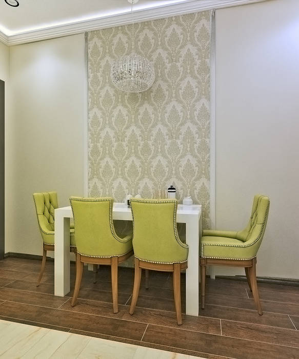 Двухкомнатная квартира для дружной семьи, Pure Design Pure Design Modern dining room