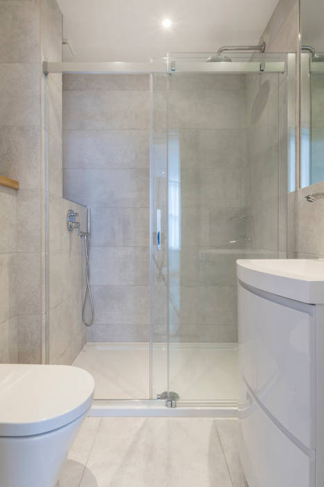 Extension and renovation, Kensington W14, TOTUS TOTUS Modern bathroom