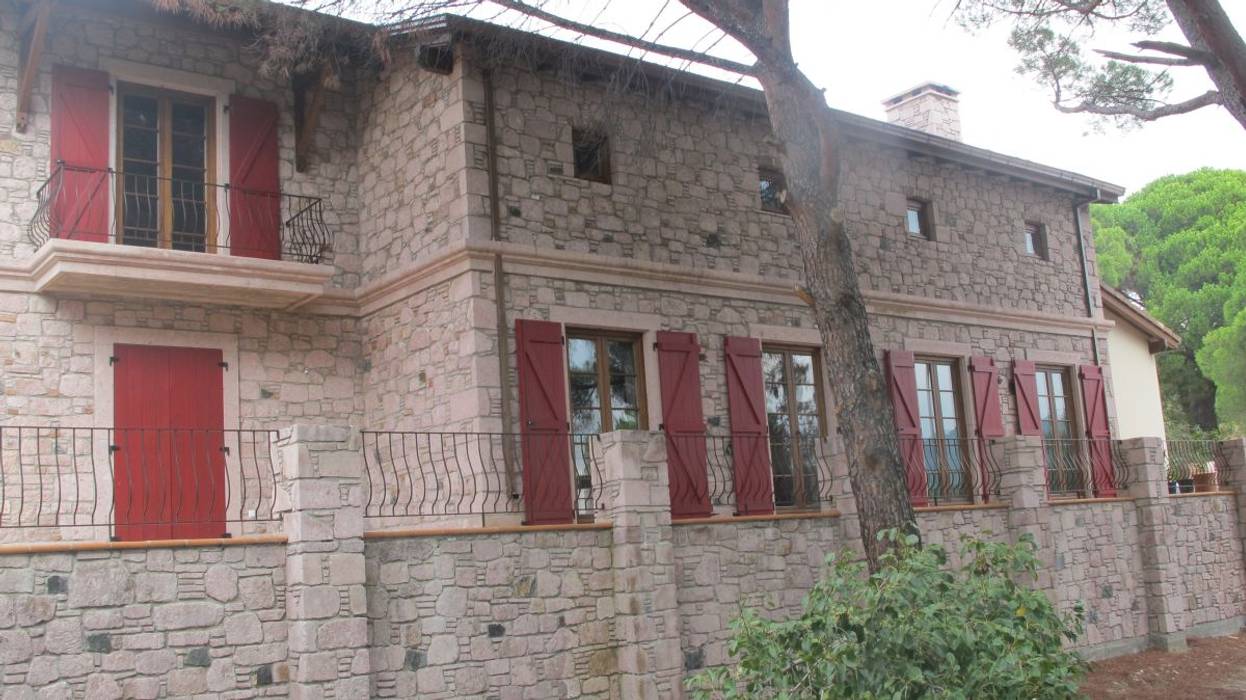 Bağyüzü Taş Ev, Plano Mimarlık ve Teknoloji Plano Mimarlık ve Teknoloji Country style house Stone