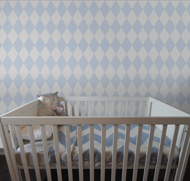 Losango Azul Bebe Oh Wallpaper Walls Flooringwallpaper Paper Blue Homify A personal character i created. homify