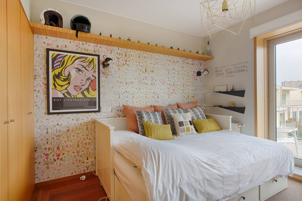 Cuartos de estilo ecléctico de ShiStudio Interior Design Ecléctico