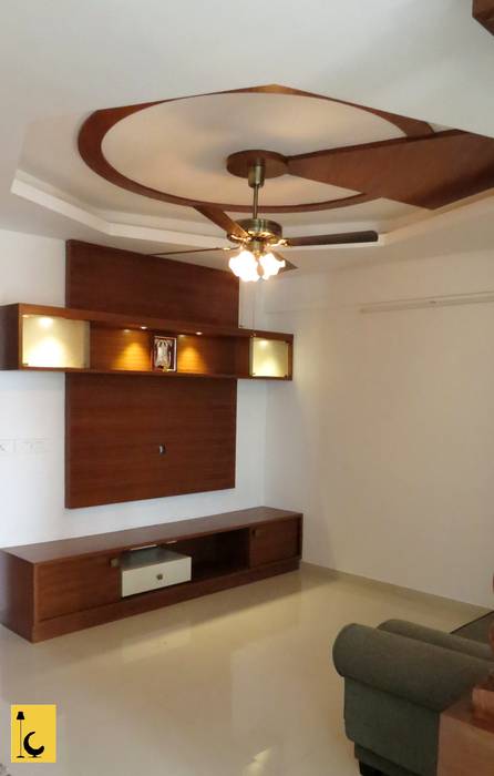 SPACE HI-STREAK, KULSHEKAR, MANGALORE, Indoor Concepts Indoor Concepts Modern living room TV stands & cabinets