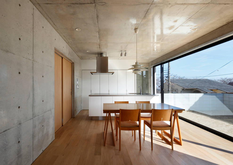 homify Modern dining room Reinforced concrete