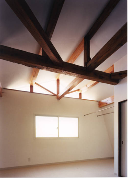 白馬の山小屋〈renovation〉－愛すべきセカンドハウス－, 一級建築士事務所アトリエｍ 一級建築士事務所アトリエｍ Dormitorios rurales