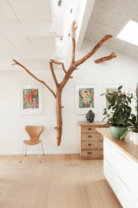Baum im wohnraum: wohnzimmer von badabaum | homify Baum im wohnraum: wohnzimmer von badabaum | homify
