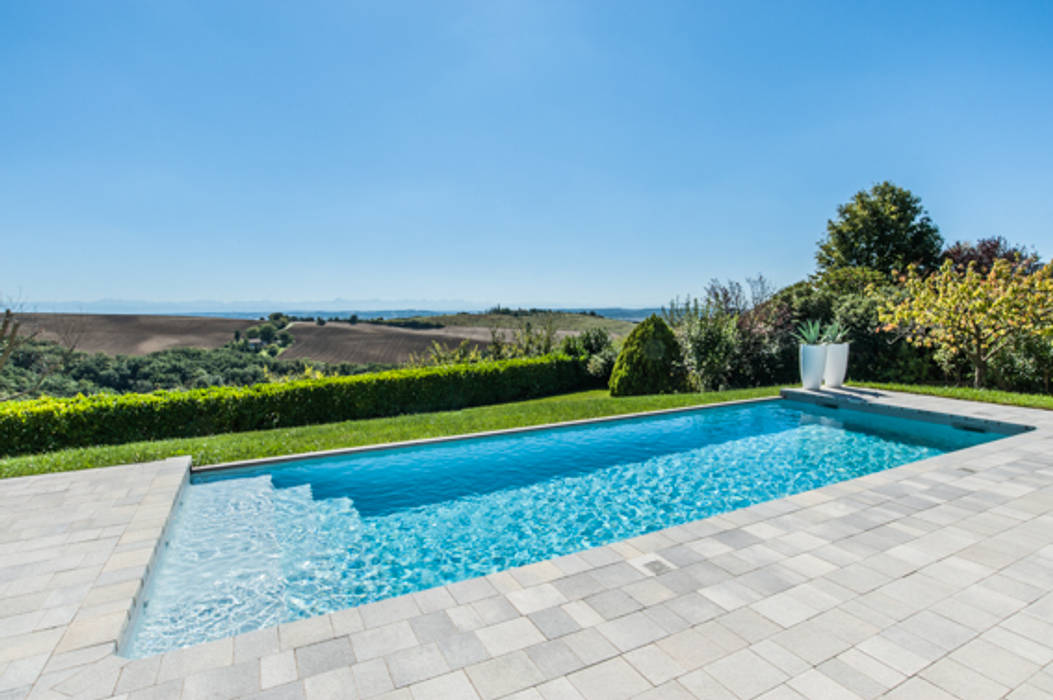 Piscine vue sur le Lauragais, Pixcity Pixcity Басейн Басейн