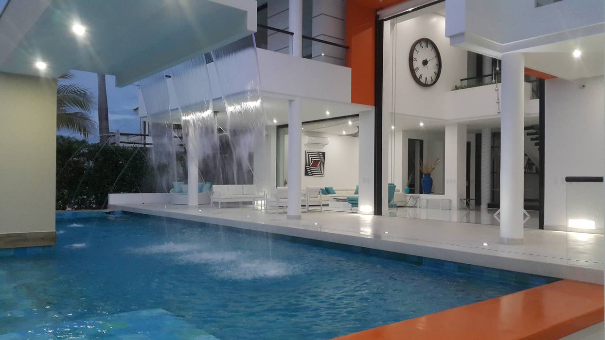 homify Modern pool Concrete Pool