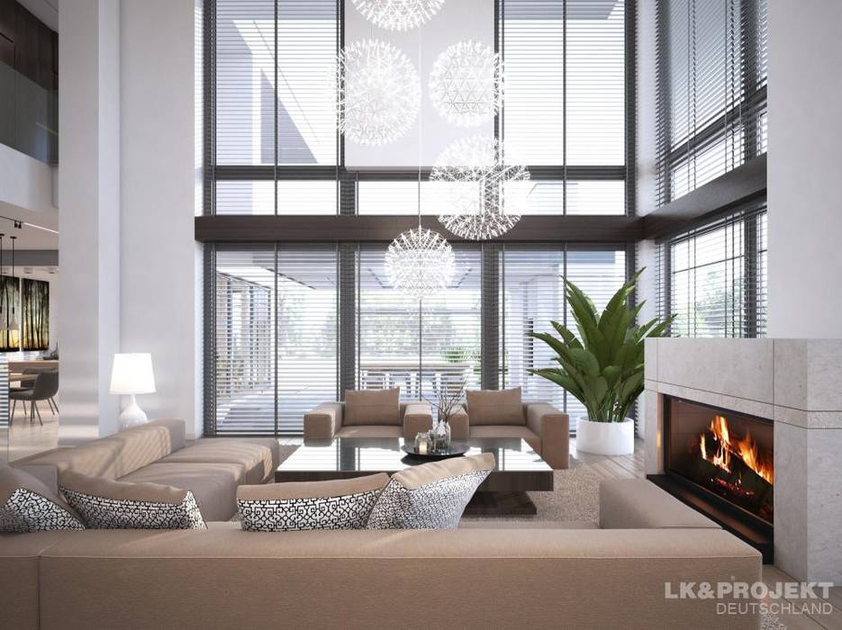 Traumwohnzimmer Moderne Wohnzimmer Von Lk Projekt Gmbh Modern Homify