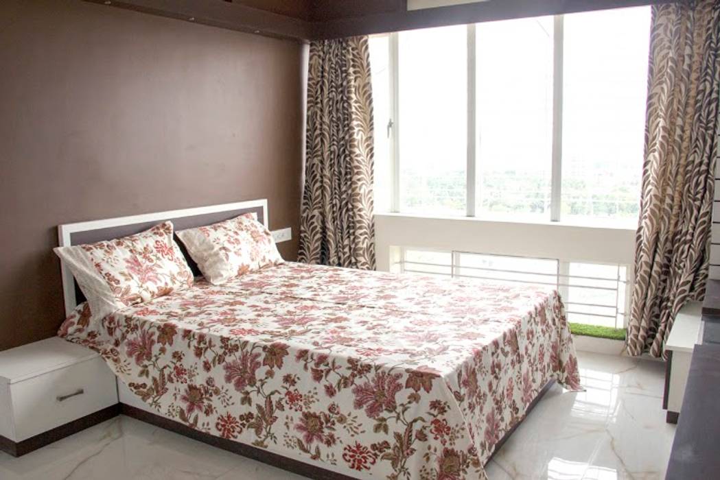 4 BHK in Bengaluru, Cee Bee Design Studio Cee Bee Design Studio Modern style bedroom