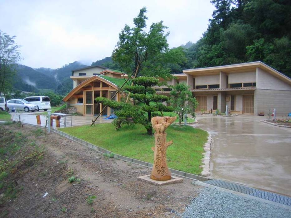 ささやま市滞在型市民農園 もやい建築事務所 日本家屋・アジアの家 木 木目調