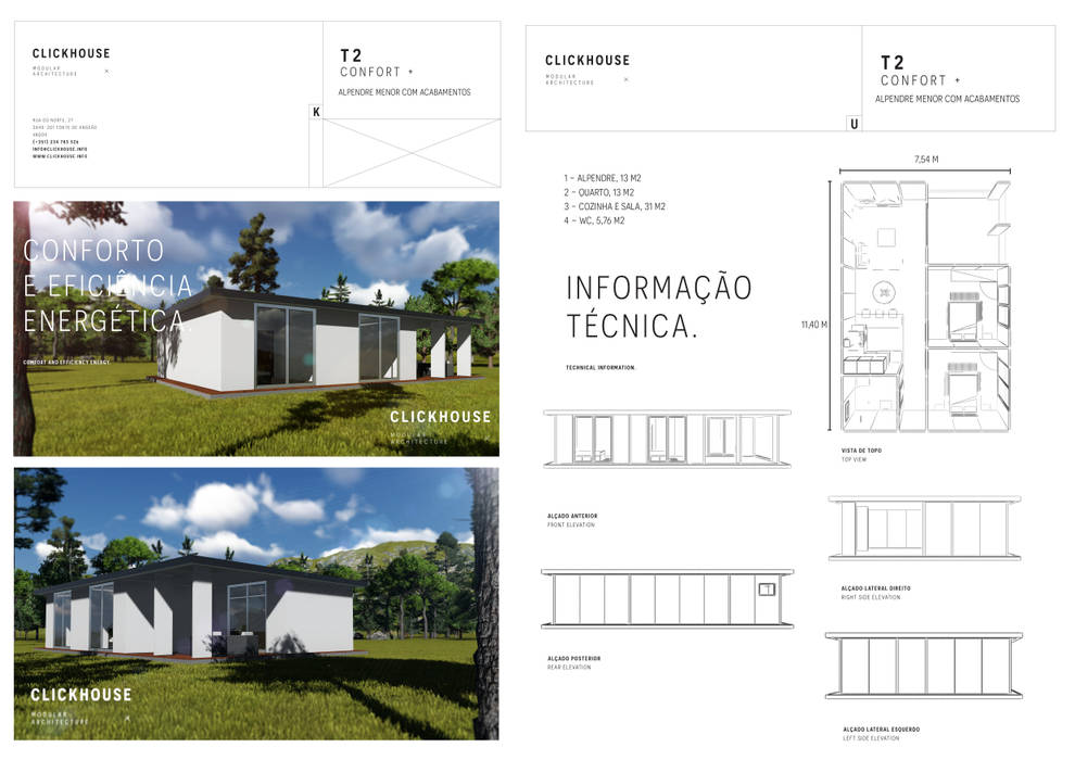 8 Modelos de Habitação Modular, ClickHouse ClickHouse