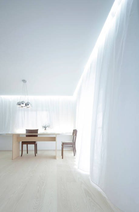 House for Installation - 清州の家 リノベーション, Jun Murata | JAM Jun Murata | JAM Minimalist dining room