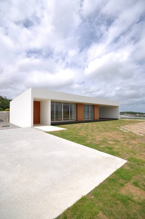 NKZT-house, 門一級建築士事務所 門一級建築士事務所 Casas de estilo moderno Hormigón