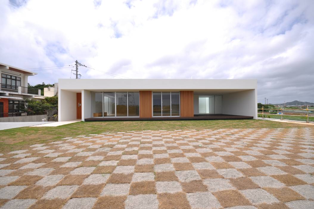 NKZT-house, 門一級建築士事務所 門一級建築士事務所 Casas de estilo moderno Hormigón