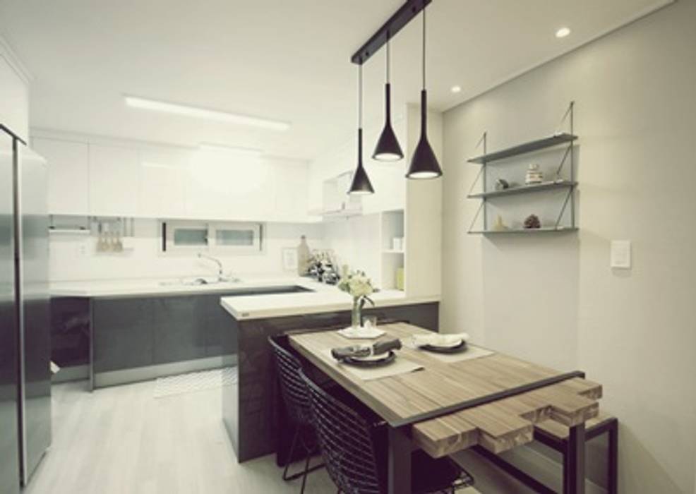 일산 홈스타일링 (Ilsan homestyling), homelatte homelatte 모던스타일 다이닝 룸