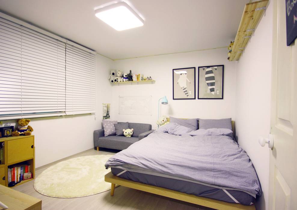 역삼동 투룸 싱글녀 홈스타일링 (Yeoksam homestyling), homelatte homelatte Moderne Schlafzimmer