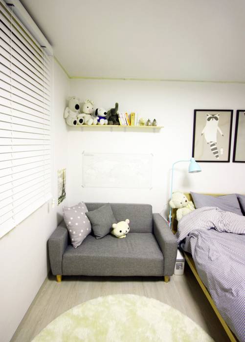 역삼동 투룸 싱글녀 홈스타일링 (Yeoksam homestyling), homelatte homelatte 모던스타일 침실