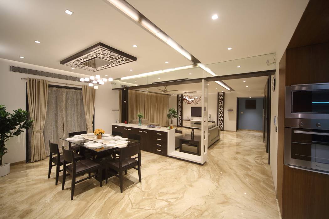 Samrath Paradise, IMAGE N SHAPE IMAGE N SHAPE Modern dining room