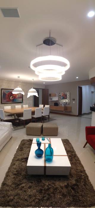 Apartamento Majestic 2103, John Robles Arquitectos John Robles Arquitectos Modern Living Room