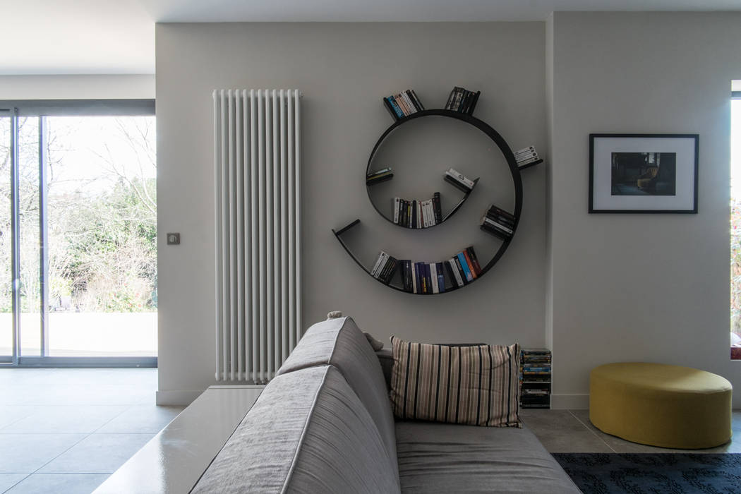 Maison à Limoges 2016, Jean-Paul Magy architecte d'intérieur Jean-Paul Magy architecte d'intérieur Modern living room