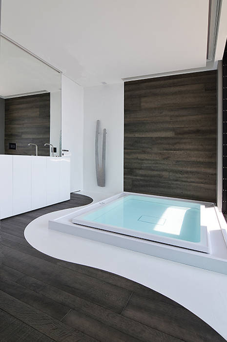 Villa vista mare a Bergeggi (SV), Barra&Barra Srl Barra&Barra Srl Minimalist style bathroom
