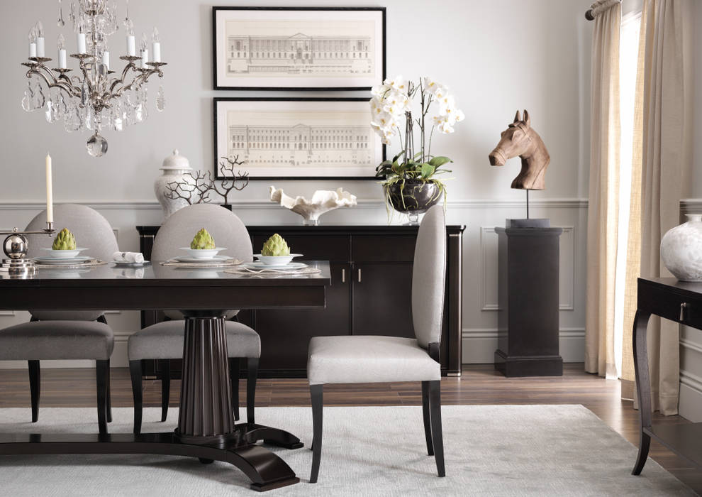 SS16 Style Guide - Coastal Elegance - Dining Room LuxDeco غرفة السفرة dining room,dining room table,dining chair