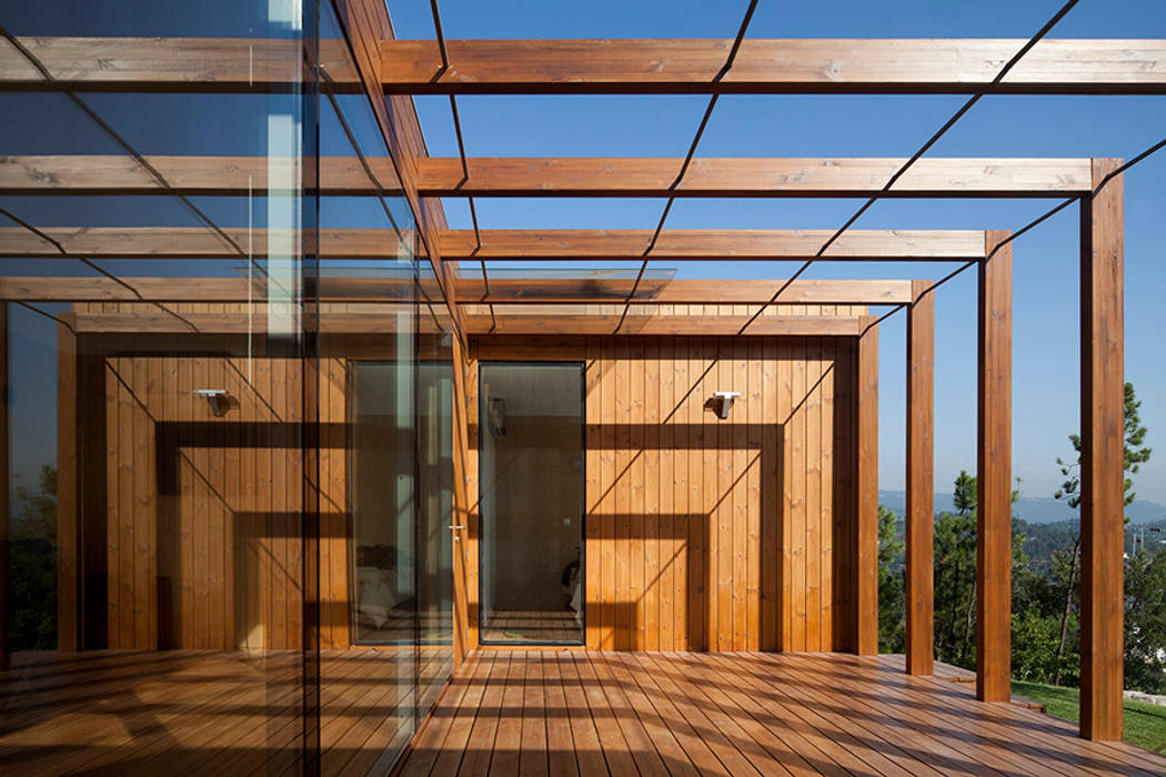 Treehouse Douro, Jular Madeiras Jular Madeiras Modern Terrace Wood Wood effect
