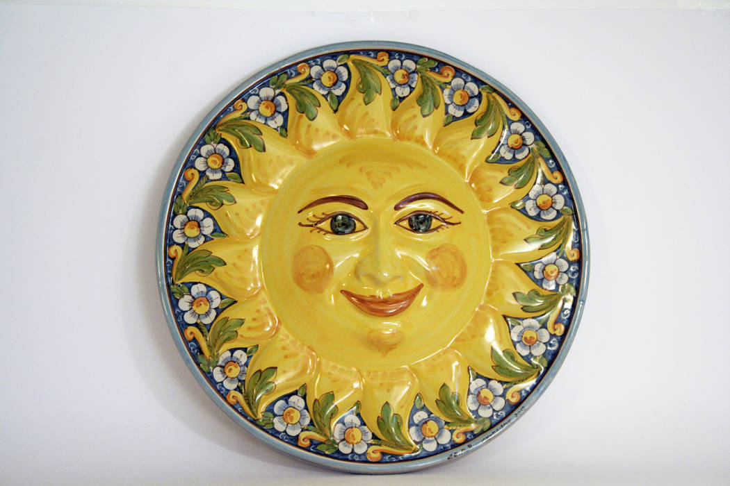 Sole murale CEAR Ceramiche Azzaro & Romano Srl Ulteriori spazi Ceramica Altri oggetti d'arte