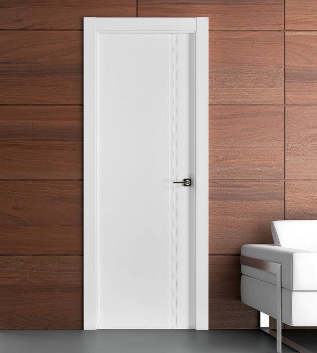 Serie Lacada, Puertas Castalla Puertas Castalla Pintu Kayu Wood effect Doors