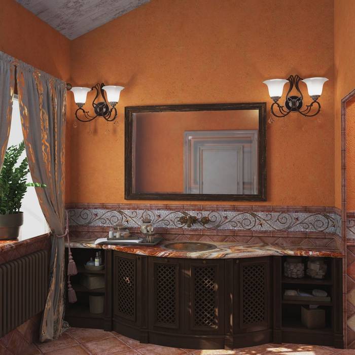 Освещение в ванной комнате, Zamyatina.EV@mw-light.ru Zamyatina.EV@mw-light.ru Modern style bathrooms Lighting
