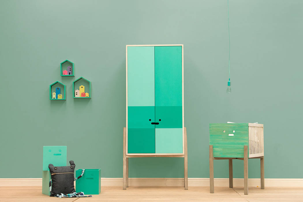 Muebles para bebés, MARIANGEL COGHLAN MARIANGEL COGHLAN Nursery/kid’s room Wood Wood effect Wardrobes & closets