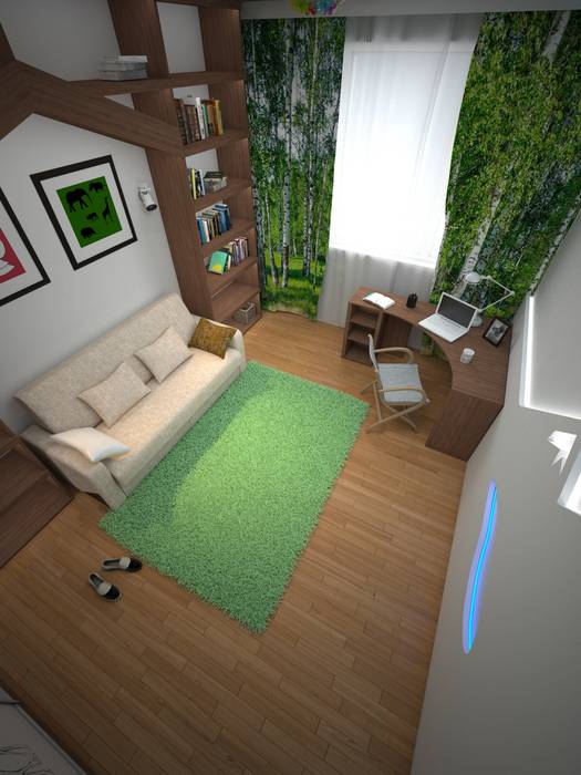 Дизайн студия Александра Скирды ВЕРСАЛЬПРОЕКТ Nursery/kid’s room