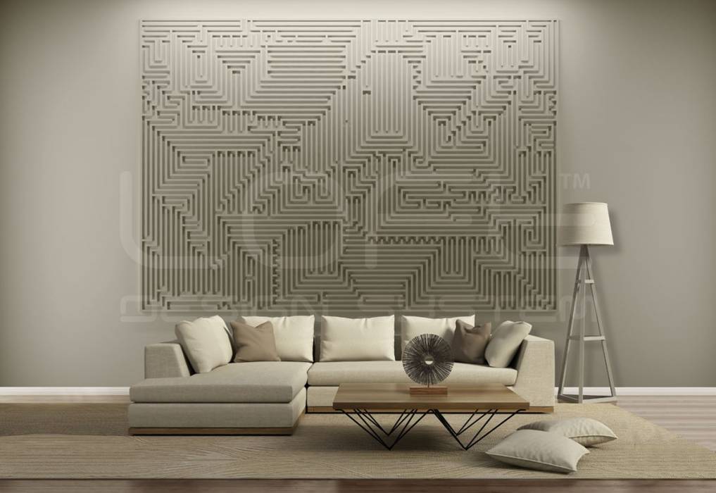 3d wandpaneele – großformat modell archetype | homify